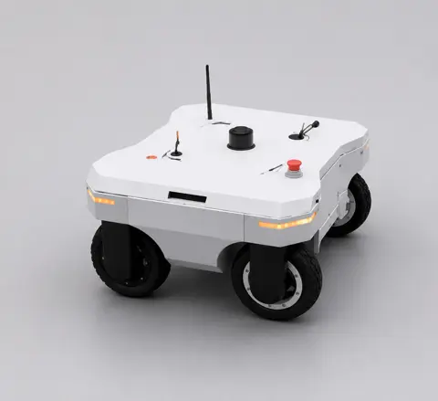 Continuous-Rotation Swerve Drive Chassis